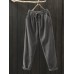 Women Corduroy Solid Simple Vintage Drawstring Elastic Waist Pants