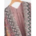 Women Printed Cardigan Shawl V  neck Batwing Sleeve Sweaters with Pocket